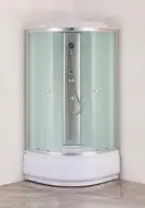 Mixxus STRONG SB01 Душовий бокс 90x90, сатин (MI6884)