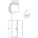 Душевая кабина Qtap Aquarius BLA1099SC6 90x90 см, стекло Clear 6 мм, покрытие CalcLess без поддона (AQUABLA1099SC6)
