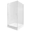 Набор Qtap душевая кабина Aquarius CRM1099SC6 Clear 2020x900x900 мм + поддон Tern 309912C 90x90x12 см с сифоном (AQUACRM1099SC6SET)