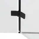 Душевая кабина Qtap Crow BLA1099SC6 90x90 см, стекло Clear 6 мм, покрытие CalcLess без поддона (CROWBLA1099SC6)