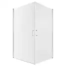 Душевая кабина Qtap Gemini CRM1011SC6 100x100 см, стекло Clear 6 мм, покрытие CalcLess без поддона (GEMCRM1011SC6)