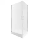 Набор Qtap душевая кабина Gemini CRM1018RC6 Clear 2020x1000x800 мм + поддон Tern 301812C 100x80x12 см с сифоном (GEMCRM1018RC6SET)