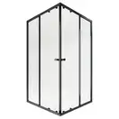 Душевая кабина Qtap Pisces BLA107-9SC5 75-90x75-90 см, стекло Clear 5 мм без поддона (PISBLA1079SC5)
