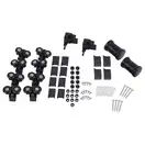 Душевая кабина Qtap Pisces BLA107-9SC5 75-90x75-90 см, стекло Clear 5 мм без поддона (PISBLA1079SC5)