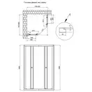 Душевая кабина Qtap Pisces CRM107-9SP5 75-90x75-90 см, стекло Pear 5 мм без поддона (PISCRM1079SC5)