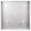 Набор Qtap душевая кабина Presto New CRM1099SC5 Clear 2020х900х900 мм + поддон Tern 309912C 90x90x12 см с сифоном (PRENEWCRM1088SC5SET)