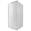 Душевая кабина Qtap Taurus CRM1011SC6 100x100 см, стекло Clear 6 мм, покрытие CalcLess без поддона (TAUCRM1011SC6)