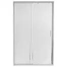 Душевая дверь в нишу Qtap Taurus CRM2014-15.C6 140-150x185 см, стекло Clear 6 мм, покрытие CalcLess (TAUCRM201415C6)
