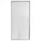 Душевая дверь в нишу Qtap Taurus CRM208-9.C6 80-90x185 см, стекло Clear 6 мм, покрытие CalcLess (TAUCRM2089C6)