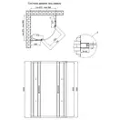 Душевая кабина Qtap Taurus WHI1099AC6 90x90 см, стекло Clear 6 мм, покрытие CalcLess без поддона (TAUWHI1099AC6)