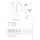 Душова стінка Espera DWJ 500 права, RADAWAY (380211-01R)