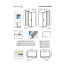 Душова стінка Espera KDJ Mirror 550 права, RADAWAY (380232-71R)