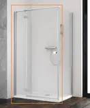 Душові двері Essenza New KDJ 80 ліві, RADAWAY (385043-01-01L)