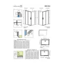 Radaway Idea KDJ 110 Душевая дверь правая, хром/прозрачное (387041-01-01R)