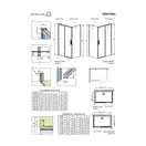 Бокова стінка Idea Black S1 90 ліва, RADAWAY (387050-54-01L)