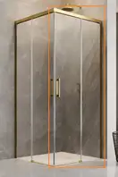 Radaway Idea Gold KDD 90 R Душевая кабина, золото (387060-09-01R)