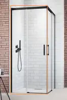 Radaway Idea Black KDD 90L Душова кабіна, чорна/прозора (387060-54-01L)
