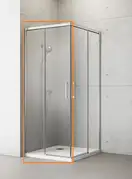 Radaway Idea KDD 100 Душевая кабина, левая, хром/прозрачная (387062-01-01L)