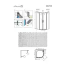 Radaway Idea PDD Душевые двери, хром/прозрачное (387139-01-01)
