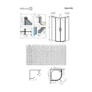Комплект бокових стінок Idea Black PDD 90L×90R, RADAWAY (387140-54-01)