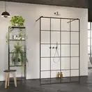 Душова стінка Modo X Black I 140 Factory RADAWAY (388344-54-57)