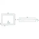 Душова Кабіна REA Punto Чорний 80x100 + Душовий Піддон Savoy Чорний KPL-4806-4087