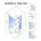 Душова Кабіна REA Nixon 100x120 P KPL-K5014-K5003 (KPL-5014-5003)
