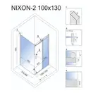 Душова Кабіна REA Nixon 100x130 P KPL-K5014-K5005 (KPL-5014-5005)