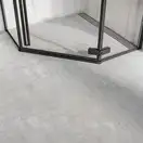 Душова Кабіна REA Чорний 90x90 + Душевий Піддон REA 90x90 KPL-5622-6522