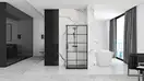 Душова Кабіна REA Concept Чорний 80x100 + Душовий Піддон Savoy Чорний KPL-K6389-K4087 (KPL-6389-4087)
