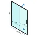 Душова Кабіна REA Rapid Slide 150x80 KPL-6405-6421