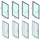 Душова Кабіна REA Rapid Swing 90x90 KPL-6409-6422