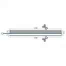 Душова Стінка REA Aero Хром 80 + EVO KPL-7552-08948