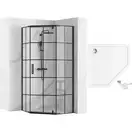 Душова Кабіна REA HEX 90x90 + Душевий Піддон 90x90 KPL-8979-8544