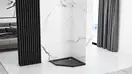 Душевая кабина REA DIAMOND BLACK MAT 100х100 (REA-K5623)