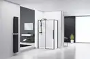 Душевая кабина REA SOLAR BLACK 90х120 (REA-K6311)