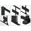 Душевая дверь REA FARGO BLACK MATT 100 (REA-K6330)
