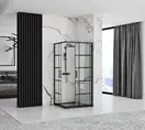 Душевая кабина REA CONCEPT BLACK 80х100 (REA-K6389)