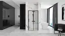 Душевая дверь REA RAPID SLIDE 130 BLACK (REA-K6403)