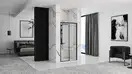 Душевая дверь REA RAPID SLIDE 160 BLACK (REA-K6406)