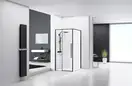 Душевая кабина REA SOLAR BLACK 90х90 (REA-K6412)
