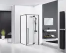 Душевая кабина REA FARGO BLACK 80х100 (REA-K6950)
