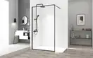 Душевая стенка REA BLER 90 BLACK (REA-K7638)