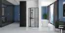 Душевая кабина REA LOOK BLACK 90х90 (REA-K7903)