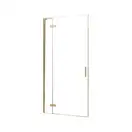 Душевая дверь REA HUGO BRUSHED GOLD 80 (REA-K8410)