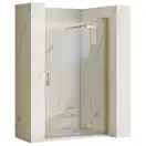 Душевая дверь REA HUGO BRUSHED GOLD 100 (REA-K8413)