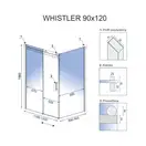 Душевая кабина REA WHISTLER 90X120 (REA-K8971)