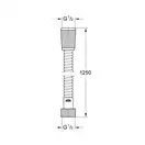 Шланг для душа Grohe RelexaFlex 125 см (цвет - хром) (28150000) фото 2 Aquada.com.ua