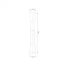 душовий шланг Omnires anthracite 150 cm (023-XAT)
