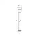 душовий шланг Omnires chrome 175 cm (024-XCR)